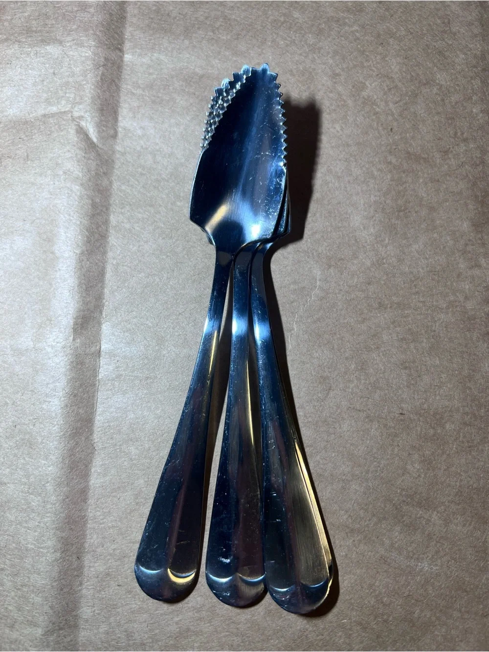 Vintage Grapefruit Spoons - Set of 4